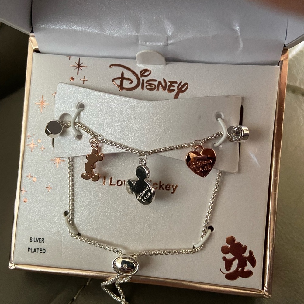Disney silver plated adjustable bracelet - Picture 8 of 16
